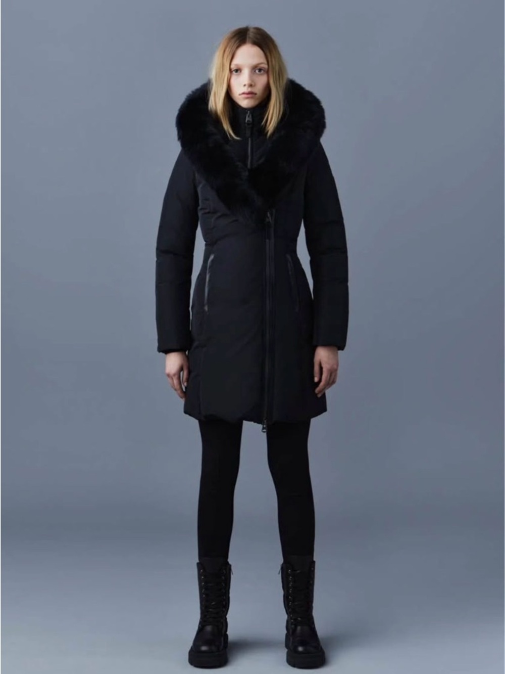 Rudsak winter fur lined coat